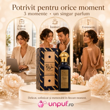 Parfum Arăbesc Azeezah Lattafa 100 ml, Apă de Parfum Damă, Inspirat Good Girl, Aromă Florală Feminină cu Lămâie, Miere, Trandafir Taif, Boabe de Tonka, Citrice, Ambră, Iasomie, Note Lemnoase și Vanilie - Img 6