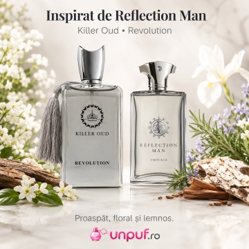 Parfum Arăbesc Bărbați Killer Oud Revolution Paris Corner, 100 ml, Apă de Parfum, Inspirat Reflection Man Amouage - Img 8