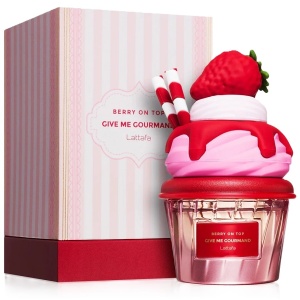 Parfum Arăbesc Berry On Top Lattafa 75 ml, Apă de Parfum Damă, Aromă Floral Fructat Gurmandă cu Căpșună, Frișcă, Zahăr, Flori Albe, Vanilie și Mosc - Img 12