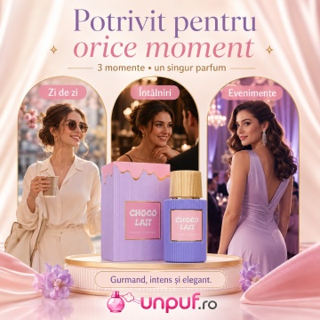 Parfum Arăbesc Choco Lait Paris Corner 100 ml, Apă de Parfum Damă, Aromă Oriental Vanilată, Gurmandă, Cacao, Măr, Oud, Tămâie și Mosc Alb - Img 6