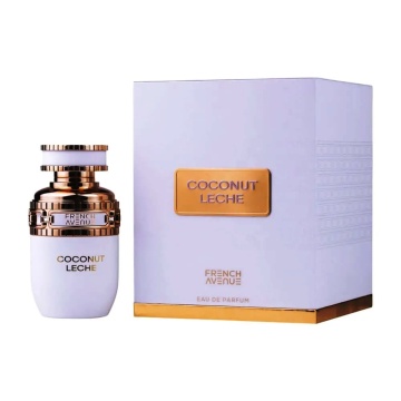 Parfum Arăbesc Coconut Leche French Avenue 100 ml, Apă de Parfum Damă, Inspirat Blanche Bête, Aromă Gourmand Cremoasă cu Cocos, Vanilie, Lapte Cremos, Tuberoză, Flori Albe, Acord Lactonic, Ambră, Note Dulci și Acord Tropical - Img 11