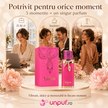 Parfum Arăbesc Damă Vulcan Baie French Avenue 100 ml, Apă de Parfum, Inspirat de Pink Boa Stephen Humbert Lucas, Aromă Fructată Dulce și Memorabilă cu Coacăze Negre, Mure, Bergamotă, Zmeură, Vodcă, Busuioc, Mosc, Lemn de Santal și Piersică - Img 6