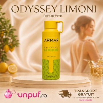 Parfum Arăbesc Deodorant Odyssey Limoni Fresh Edition 200 Ml - Img 9