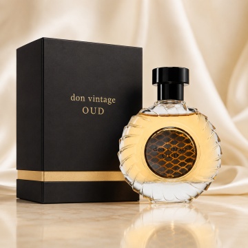 Parfum Arăbesc Don Vintage Oud Eau de Parfum 100 ml, Bărbați, French Avenue, Inspirat Ombre Nomade Louis Vuitton, Aromă Lemnos Oud Vintage cu Bergamotă, Piper, Șofran, Cedru, Tămâie, Trandafir, Oud, Ambră, Piele și Vetiver