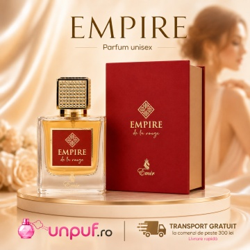 Parfum Arăbesc Emir Empire De La Rouge 100 ml, Apă de Parfum Unisex Damă și Bărbat, Aromă Oriental Ambrată, Dulce, Lemnoasă, Rafinată și Memorabilă, Inspirată de Baccarat Rouge 540 - Img 10