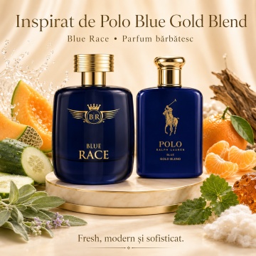 Parfum Arăbesc Emper Blue Race 100 ml, Apă de Parfum Unisex, Damă și Bărbat, Inspirat Polo Blue Gold Blend, Aromă Acvatic Proaspătă Fresh cu Note Marine, Bergamotă, Grepfrut, Lavandă, Note Ozonice, Salvie, Lemn de Cedru, Ambroxan și Mosc - Img 8