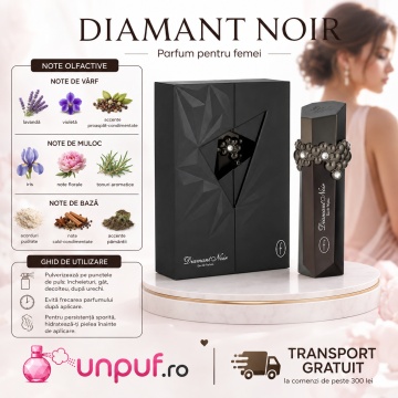 Parfum Arăbesc Flavia Diamant Noir 100 ml, Bărbat, edp - Img 9