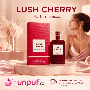 Parfum Arăbesc Fragrance World Lush Cherry 100 ml, Apă de Parfum Unisex, Damă și Bărbat, Aromă Fructat Gurmandă cu Cireșe, Fructe Roșii, Migdale Amare, Lichior de Cireșe, Iasomie, Trandafir, Tonka, Mosc și Vanilie - Img 10
