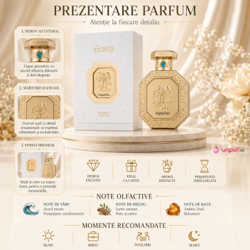 Parfum Arăbesc Genesis Aquarius French Avenue 90 ml, Apă de Parfum Unisex, Damă și Bărbat, Inspirat Oud Minerale, Aromă Acvatic Proaspătă cu Note Marine, Bergamotă, Grepfrut, Lavandă, Note Ozonice, Salvie, Lemn de Cedru, Ambroxan și Mosc - Img 3