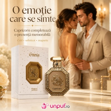 Parfum Arăbesc Genesis Capricorn French Avenue 90 ml, Apă de Parfum Unisex, Damă și Bărbat, Inspirat Babycat, Aromă Aromatic Orientală Ambrată și Vanilată cu Citrice, Condimente, Note Proaspete, Flori Albe, Lavandă, Note Calde, Lemn de Cedru, Ambră, Mosc, - Img 5