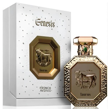 Parfum Arăbesc Genesis Taurus French Avenue 90 ml, Apă de Parfum Unisex, Damă și Bărbat, Aromă Aromatic Orientală Florală și Moscată cu Citrice, Acorduri Verzi, Note Proaspăt Condimentate, Flori Albe, Lavandă, Note Pudrate, Lemn de Cedru, Ambră, Mosc și A - Img 11