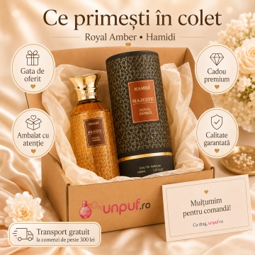 Parfum Arăbesc Hamidi Majestic Royal Amber 85 ml, Damă, edp - Img 4