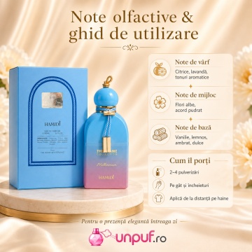 Parfum Arăbesc Hamidi Millennium 100 ml, Damă, edp - Img 9