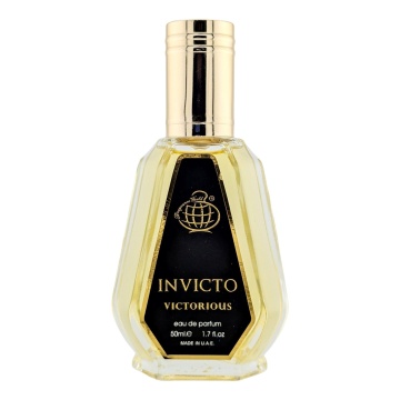 Parfum Arăbesc Invicto Victorious Fragrance World 50 ml, Apă de Parfum Bărbat, Aromă Aromatic Acvatică Proaspătă cu Grapefruit, Acord Marin, Mandarină, Dafin, Iasomie, Ambergris, Patchouli, Lemn de Guaiac și Mușchi - Img 11