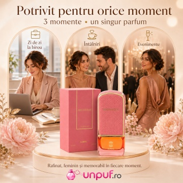 Parfum Arăbesc Lattafa Aristocrat Rose 75 ml, Apă de Parfum Bărbat, Aromă Floral Fructată cu Bergamotă, Grapefruit, Prună, Iasomie, Trandafir, Lemn de Santal, Tonka și Benzoină - Img 6