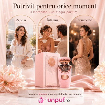 Parfum Arăbesc Lattafa Haya 100 ml, Apă de Parfum Damă, Aromă Floral Fructată cu Căpșună, Șampanie, Gardenie și Vanilie - Img 6