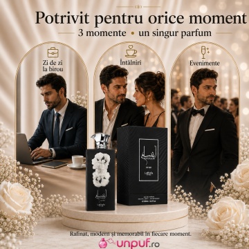 Parfum Arăbesc Lattafa Pride Ansaam Silver 100 ml, Apă de Parfum Unisex, Aromă Orientală cu Bergamotă, Cardamom, Lavandă, Vanilie și Ambră - Img 6