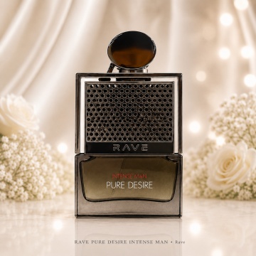 Parfum Arăbesc Lattafa Pure Desire Intense Man 100 ml, Apă de Parfum Bărbat, Aromă Intensă cu Citrice, Piersică, Șofran, Ghimbir, Oud, Santal și Mosc - Img 2