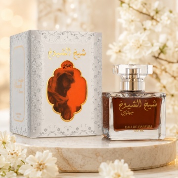 Parfum Arăbesc Lattafa Sheikh Shuyukh Khusoosi 100 ml, Apă de Parfum Unisex, Aromă Orientală cu Lavandă, Piper Negru, Salvie, Șofran, Ambroxan și Oud