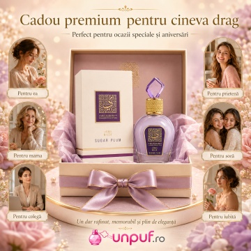 Parfum Arăbesc Lattafa Thameen Sugar Plum EDP 100 ml Unisex, Inspirat Delina, Aromă Mosc Fructată cu Prune, Iasomie, Ambră, Mosc, Fructe Proaspete și Note Florale - Img 7