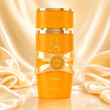 Parfum Arăbesc Lattafa Yara Tous 100 ml, Apă de Parfum Bărbat, Aromă Tropicală Dulce cu Mango, Nucă de Cocos, Fructul Pasiunii, Iasomie, Floare de Portocal, Vanilie și Acorduri Cremoase - Img 2