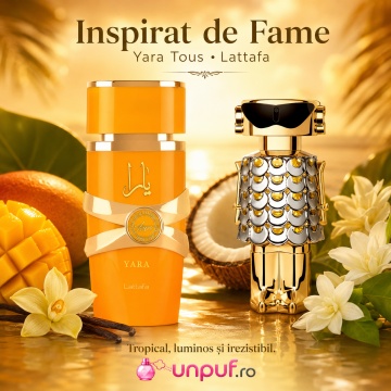 Parfum Arabesc Lattafa Yara Tous EDP 100 ml Damă, Floral Fructat Tropical, Mango, Cocos, Iasomie, Vanilie și Mosc - Img 5