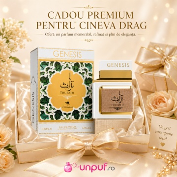 Parfum Arăbesc Le Chameau Genesis Thurath EDP 100 ml Damă, Inspirat Madawi Arabian Oud, Aromă Fructată și Moscată cu Piersică, Flori de Măr, Floare de Ananas, Mosc, Trandafir Sălbatic și Patchouli - Img 7