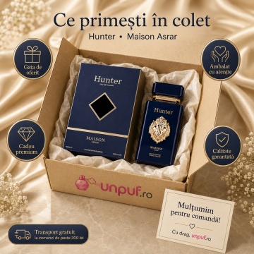 Parfum Arăbesc Maison Asrar Hunter Eau De Parfum 100 Ml - Img 4