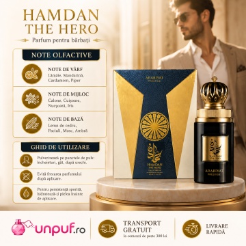 Parfum Arăbesc My Perfumes Hamdan The Hero 75 ml, Damă, edp - Img 9