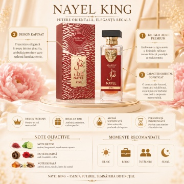 Parfum Arăbesc My Perfumes Nayel King 70 ml, Damă, edp - Img 3