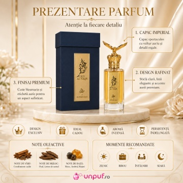 Parfum Arăbesc My Perfumes Oud Al Saqr 100 ml, Damă, edp - Img 3