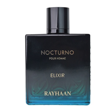 Parfum Arăbesc Nocturno Elixir Rayhaan EDP 100 ml Unisex, Inspirat Sauvage Elixir, Aromă Oriental Fougère cu Bergamotă, Ierburi Aromatice, Piper, Condimente, Geranium, Lavandă, Ambră, Mosc și Vetiver - Img 11
