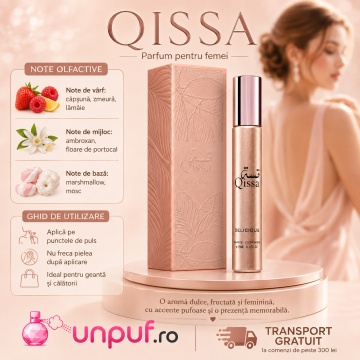 Parfum Arăbesc Qissa Delicious Paris Corner 15 ml, Apă de Parfum Unisex, Damă, Bărbat, Aromă Gurmand Fructată, Dulce și Cremoasă, Inspirat Sweet Tooth - Img 9