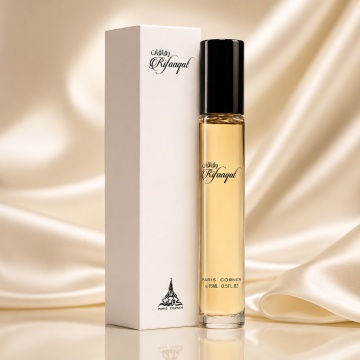 Parfum Arăbesc Rifaaqat Paris Corner 15 ml, Apă de Parfum Unisex, Damă și Bărbat, Aromă Oriental Lemnoasă, Inspirat Babycat Yves Saint Laurent