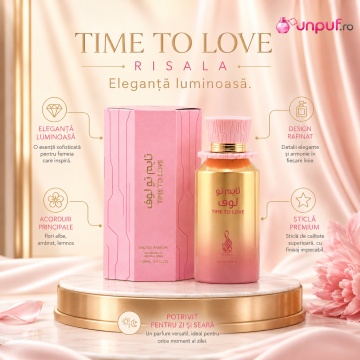 Parfum Arăbesc Risala Series Time To Love 100 ml, Unisex, Damă, Bărbat, edp - Img 5
