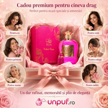 Parfum Arăbesc Rua Radiant Roses Paris Corner 100 ml, Apă de Parfum Damă, Aromă Florală de Trandafir, Inspirat Madame Rose - Img 7