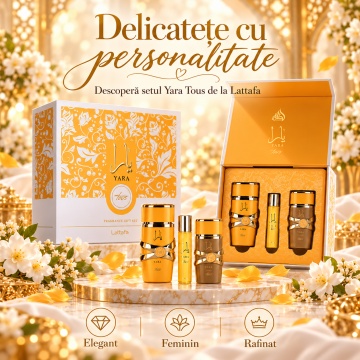 Parfum Arăbesc Set Cadou Yara Tous Lattafa 3Pcs - Img 9