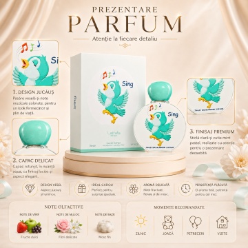 Parfum Arăbesc Sing Lattafa Pride 75 ml, Apă de Parfum Unisex, Aromă Floral Gurmandă cu Tuberoză, Iasomie, Paciuli, Cedru, Mosc și Vanilie - Img 3