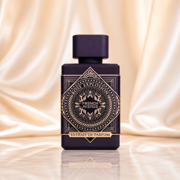 Parfum Arăbesc Unisex Rose Explosion French Avenue 80 ml, Apă de Parfum, Inspirat de Atomic Rose Initio, Aromă Florală Intensă cu Fructe Roșii, Note Verzi, Bergamotă, Flori Albe, Iasomie, Trandafir, Cedru, Mosc și Vanilie - Img 2
