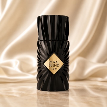 Parfum Arăbesc Unisex Royal Blend Nero French Avenue 100 ml, Extract de Parfum, Inspirat de Gissah Sava, Aromă Oriental Ambrată cu Citrice, Condimente, Șofran, Rășini, Flori Albe, Note Balsamice, Vanilie, Cedru, Ambră și Mosc - Img 2