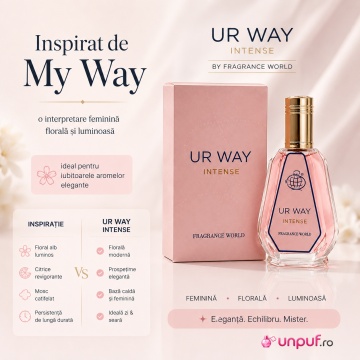 Parfum Arăbesc UR Way Fragrance World 50 ml, Apă de Parfum Damă, Aromă Floral Alb Vanilată cu Bergamotă, Floare de Portocal, Iasomie Indiană, Tuberoză, Cedru, Mosc Alb și Vanilie - Img 10