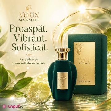 Parfum Arăbesc Voux Alma Verde Emir 100 ml, Apă de Parfum Unisex, Damă, Bărbat, Aromă Citric Aromatică, Verde, Curată și Sofisticată, Inspirat Vibrato Xerjoff - Img 4