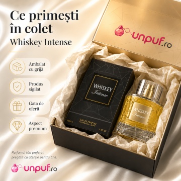 Parfum Arăbesc Whiskey Intense Fragrance World 100 ml, Apă de Parfum Unisex, Damă și Bărbat, Aromă Oriental Băuturi Fine, Inspirat Old Fashioned - Img 4
