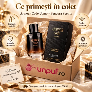 Parfum Armour Code Uomo Pendora Scents 100 ml, Apa De Parfum, Barbati - Img 4