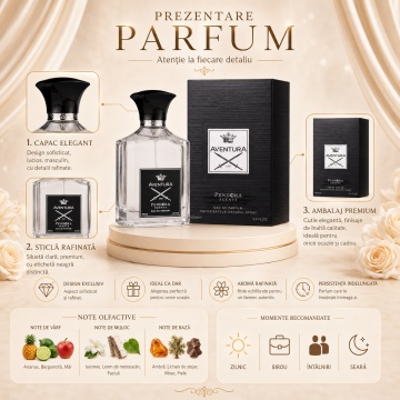 Parfum Aventura Pendora Scents 100 ml, Apa De Parfum, Barbati - Img 5