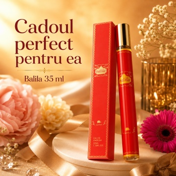 Parfum Balila 35 ml, Apă de Parfum Damă, Aromă Orientală Citrică, Vanilată și Ambrată, Format Compact, Note de Citrice, Bergamotă, Lămâie, Mandarină, Iasomie, Trandafir, Vanilie, Tămâie, Mosc și Lemn de Santal - Img 2