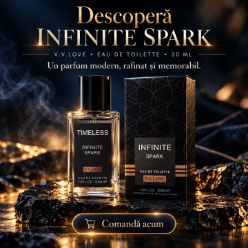 Parfum Barbati V.V.Love Infinite Spark, Eau de Toilette EDT, 30 ml, Oriental, Masculin, Elegant, Spray, Format Compact, pentru Zi si Seara - Img 2