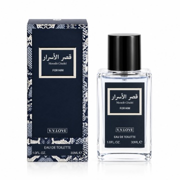 Parfum Barbati V.V.Love Moonlit Citadel, Eau de Toilette EDT, 30 ml, Note Citrice si Lemnoase, Fresh, Masculin, Elegant, Format Compact, pentru Zi si Seara