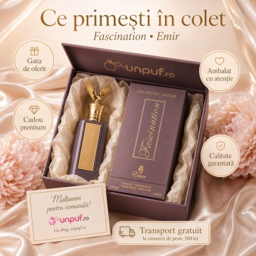 Parfum Celestial Fascination Emir 100 ml, Extract De Parfum, Unisex - Img 4