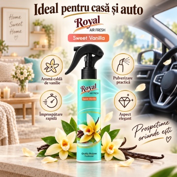 Parfum Concentrat de Cameră Sweet Vanilla Royal – 250 ml - Img 2